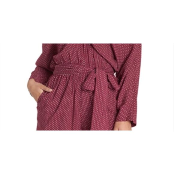 Billabong Women's Forever and More Romper Red Size Medium - Picture 3 of 3